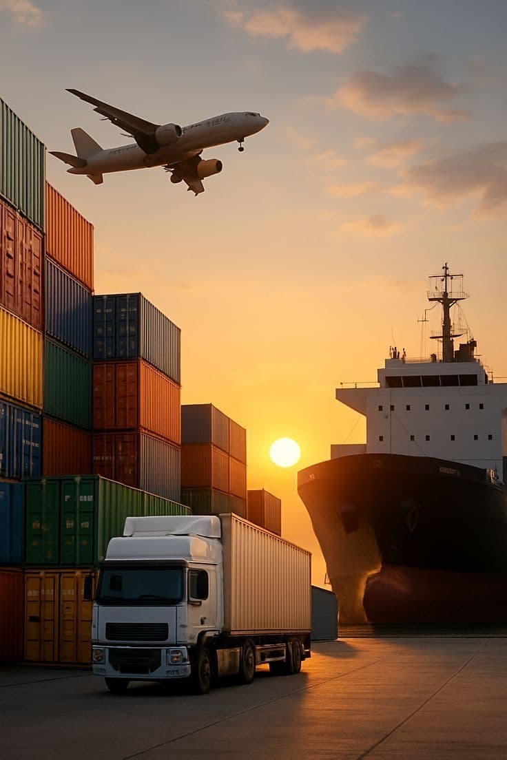 Port logistics reference image